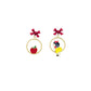 Pendientes Blancanieves