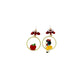 Pendientes Blancanieves