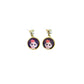 Pendientes Gato Flor