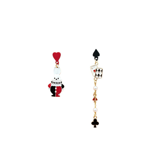 Pendientes Conejito De Corazones
