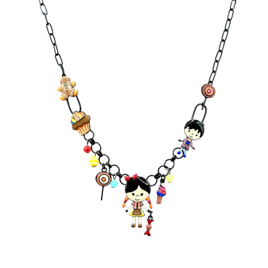 Collar aventuras de Hansel y Gretel