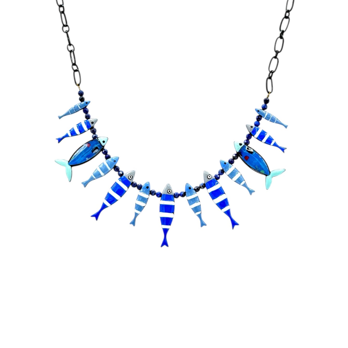 Collar Arrecife azul