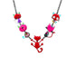Collar Gatitos Juguetones rojo
