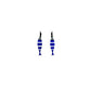 Pendientes peces rayados