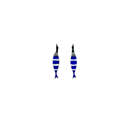 Pendientes Peces Rayados
