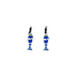 Pendientes pececillo rayado