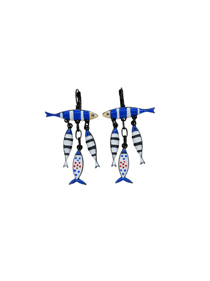 Pendientes Peces Colgantes