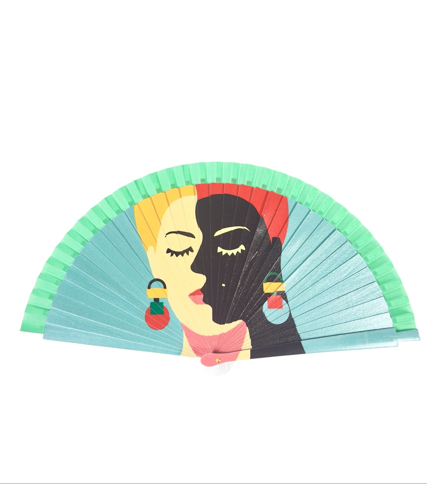Abanico Dos amigas