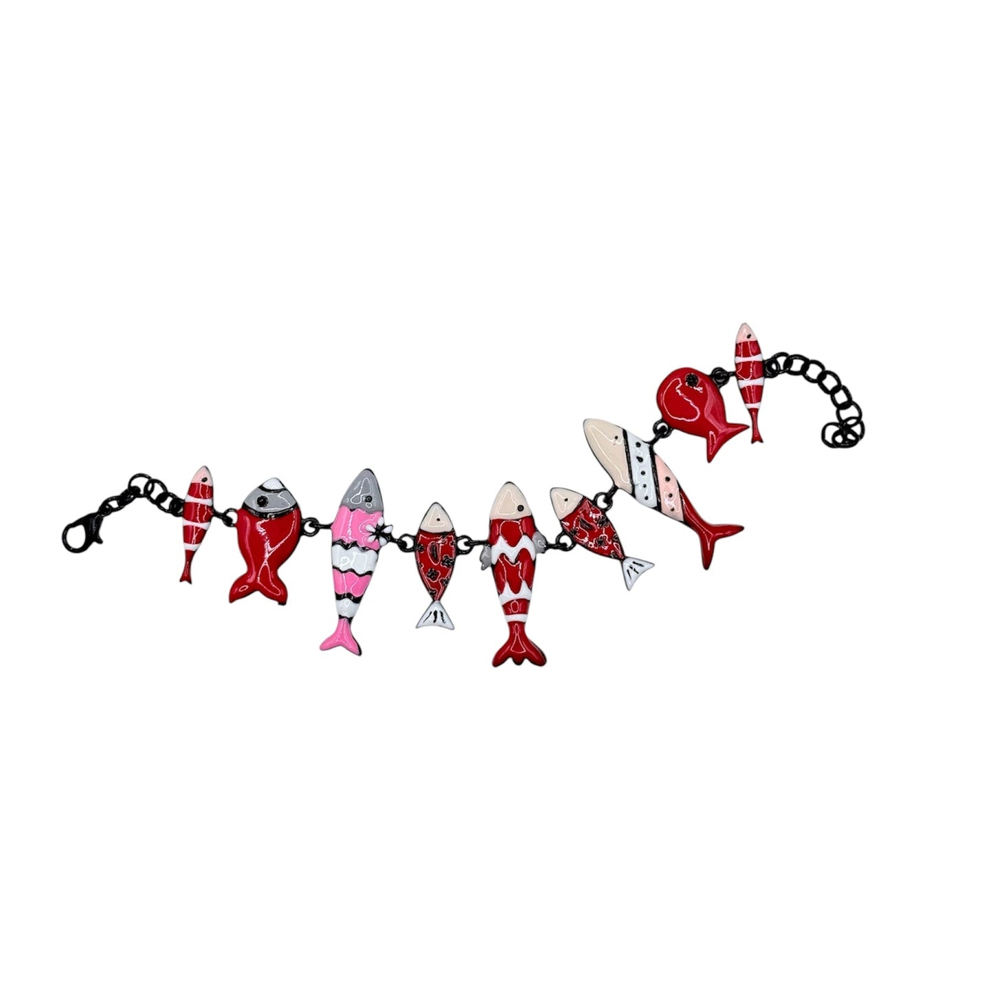 Pulsera peces rojos