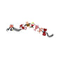 Pulsera gato estrellado rojo